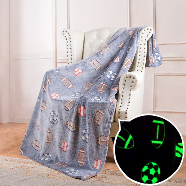 GlowSnuggle - Radiant Flannel Blanket