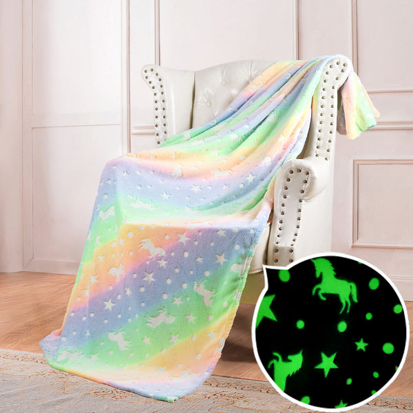 GlowSnuggle - Radiant Flannel Blanket