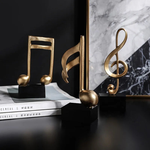 Golden Musical Note